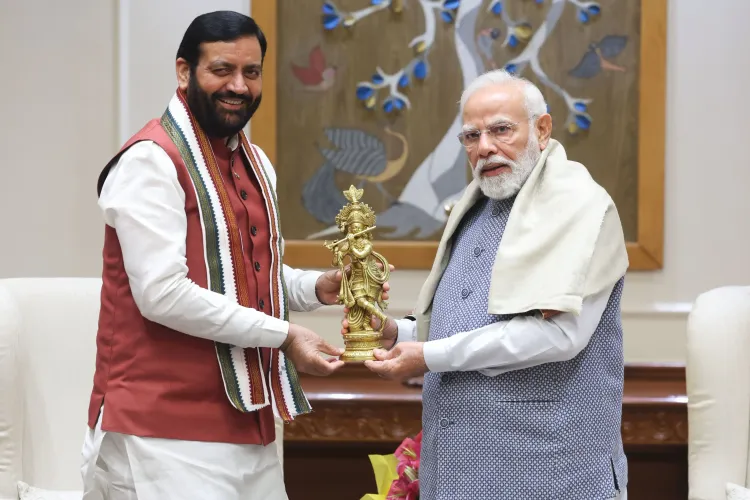 क्या हरियाणा के मुख्यमंत्री नायब सिंह सैनी ने दिल्ली में प्रधानमंत्री नरेंद्र मोदी से मुलाकात की?