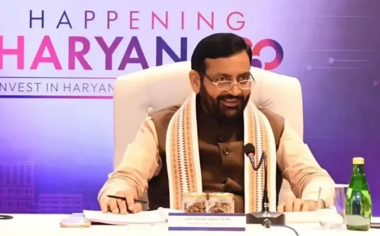 Haryana signs ₹12,000 crore MoUs in Gujarat, eyes April 2027 global summit