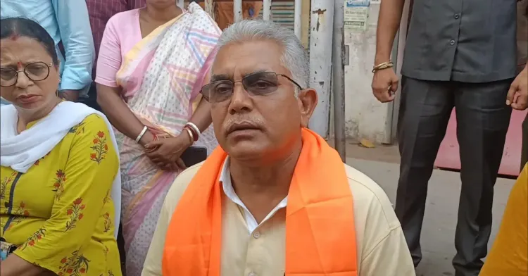 हावड़ा में बुलडोजर एक्शन: मंत्री दिलीप घोष की चेतावनी — 'कानून से ऊपर कोई नहीं'