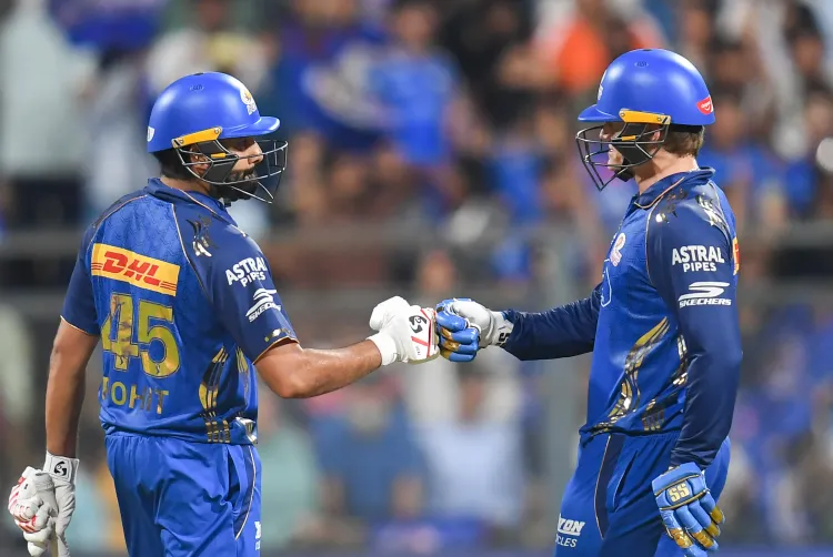 Rohit's 84 powers MI to LSG chase; Rickelton hails 'game knowledge'