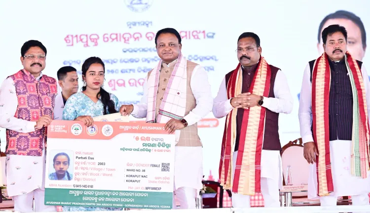 How has the BJP-led Odisha government improved healthcare and education?