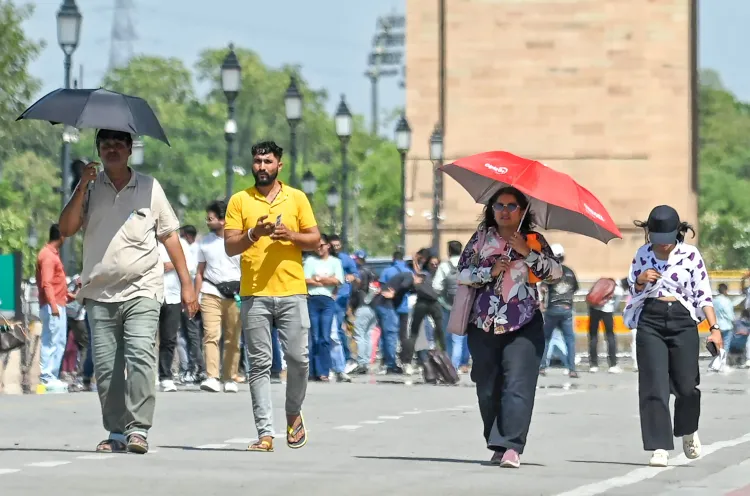Delhi-NCR Faces Heatwave Warning as Temperatures Surge Past 40°C Amid Air Quality Concerns
