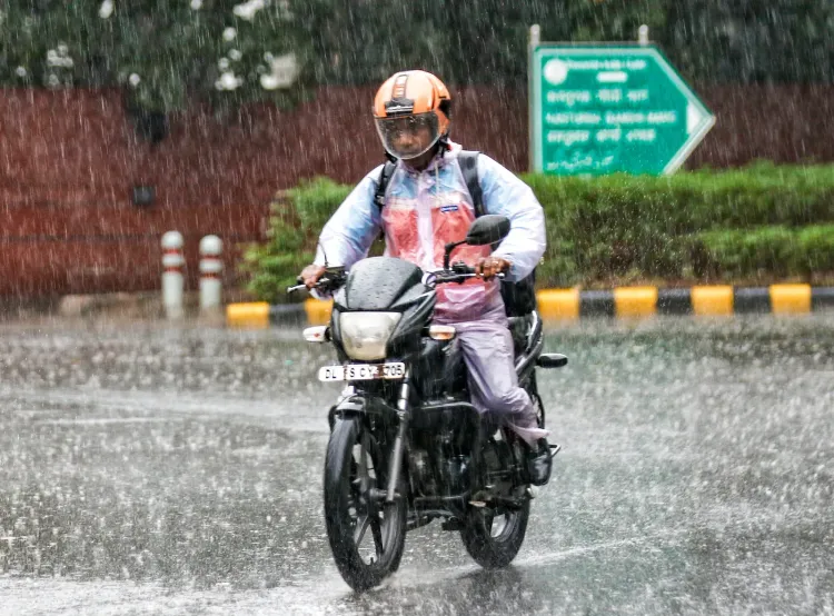 IMD issues red, orange alerts for Delhi, UP as monsoon blankets India