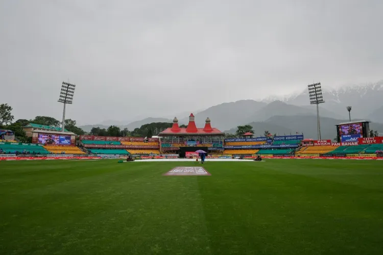 Rain delays toss in India vs Afghanistan ODI opener at Dharamshala