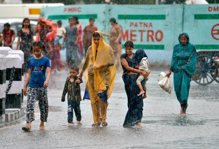 How Is Heavy Rain Affecting Life in Bihar?