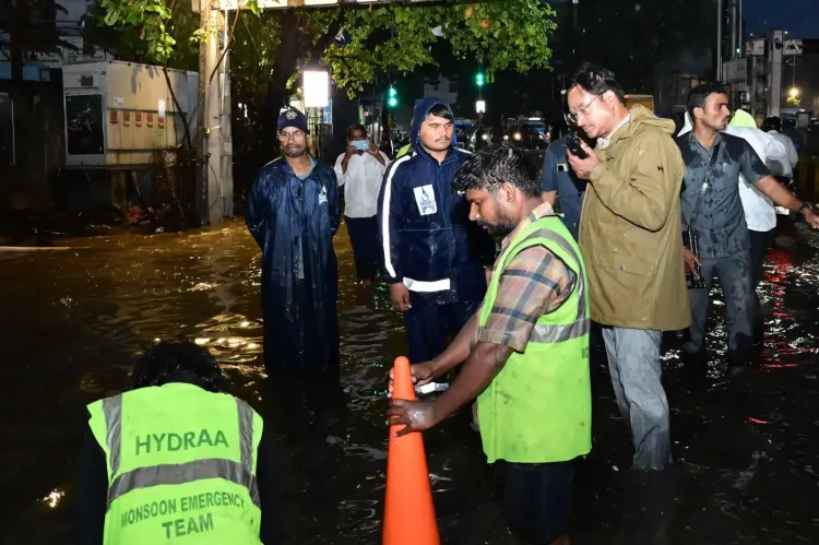 Heavy rain floods Hyderabad roads; CM Revanth Reddy puts officials on alert