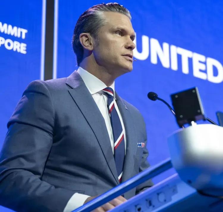 Hegseth at Shangri-La: Allies must hit 3.5% GDP defence spend to counter China