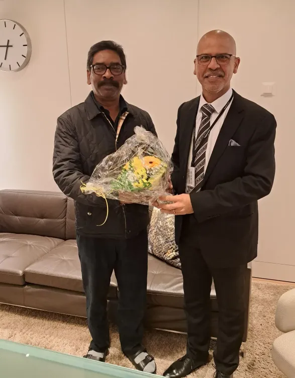 Did Hemant Soren Arrive in Zurich to Promote Jharkhand as an ‘Infinite Opportunity State’?