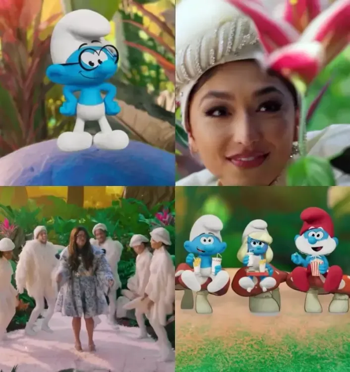'Higher Love'​ from 'Smurfs' featuring DJ Khaled, Cardi B, Natania & Subhi​ out