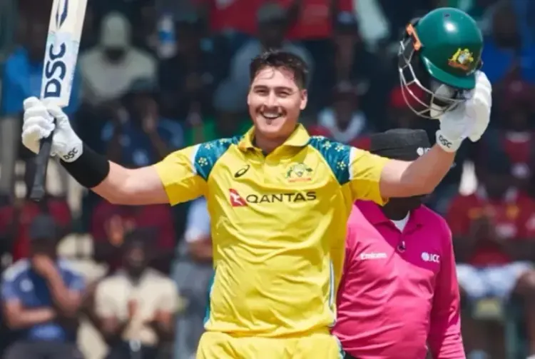 Matt Renshaw's maiden ODI ton powers Australia to 59-run win over Zimbabwe