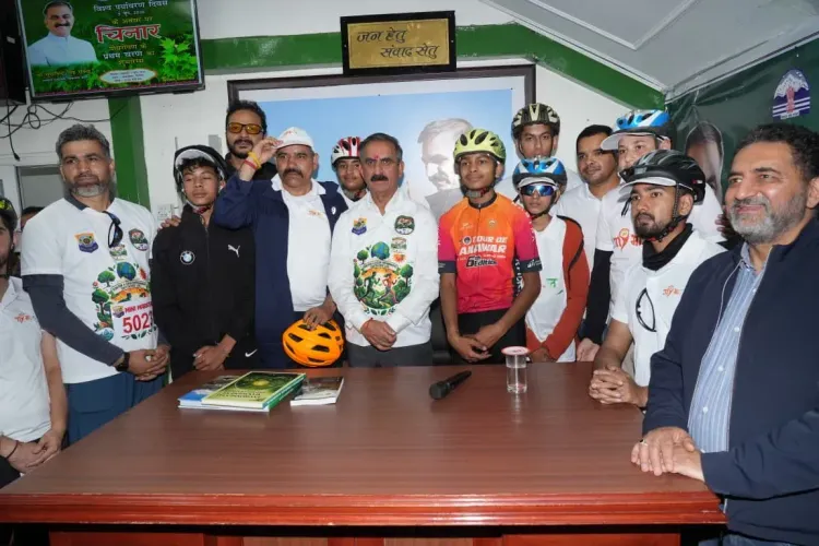 Chinar plantation drive launched by Himachal CM Sukhu on World Environment Day