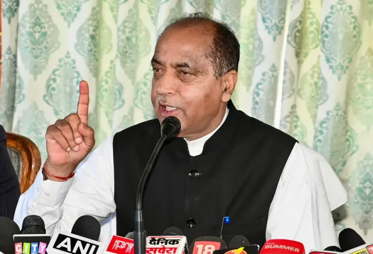 BJP's Jai Ram Thakur Critiques Himachal Government's Stability