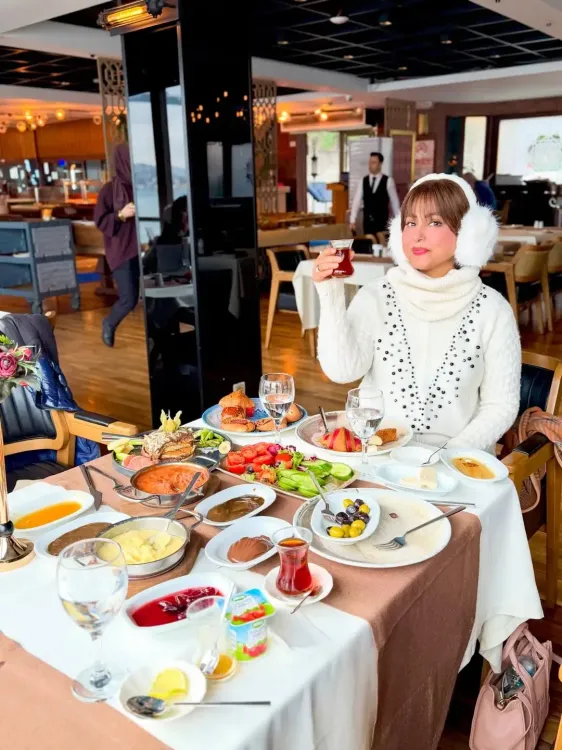 Did Hina Khan Discover the Irresistible Turkish Breakfast on Her Recent Trip?