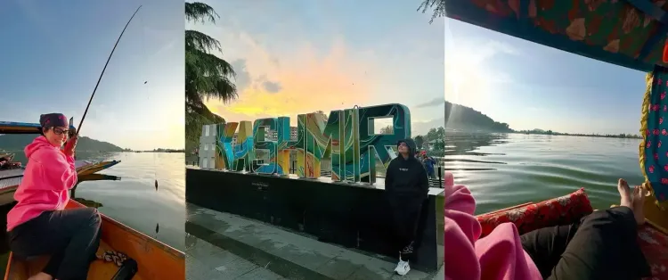 Hina Khan's Enchanting Journey to Kashmir: Sunsets, Markets, and Road Adventures