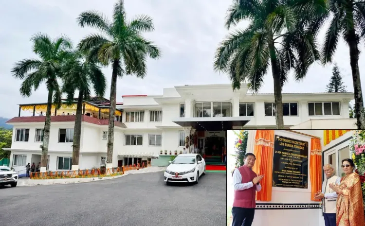 अरुणाचल प्रदेश में नए राज्यपाल सचिवालय का उद्घाटन, राज्यपाल परनाइक बोले — लोक भवन जनता का घर
