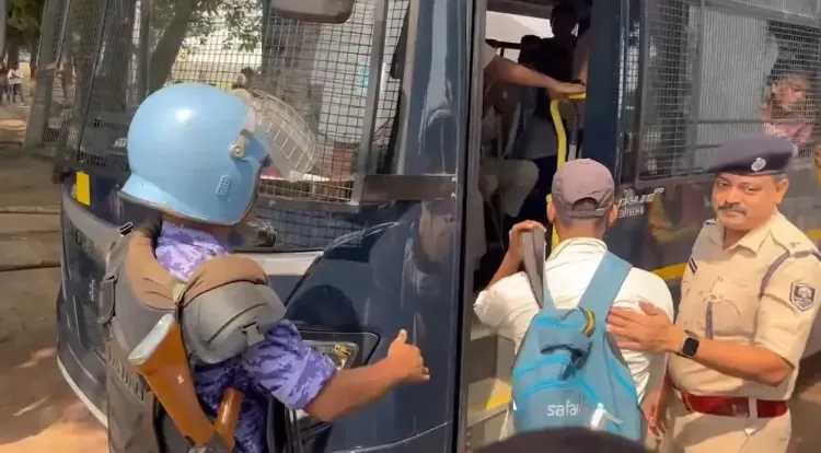 बिहार पुलिस ड्राइवर भर्ती: पटना में उम्मीदवारों का हंगामा, 1,200 खाली महिला कोटा पदों को पुरुष अभ्यर्थियों से भरने की मांग