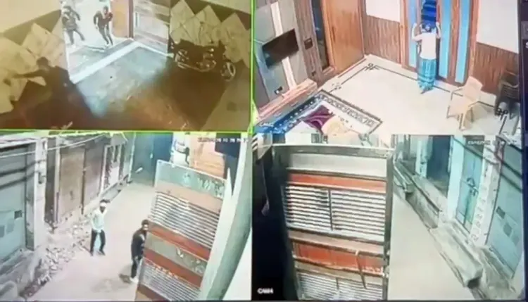 जेवर मार्केट हत्याकांड का सीसीटीवी फुटेज सामने, दो गिरफ्तार; चार शूटर अभी भी फरार