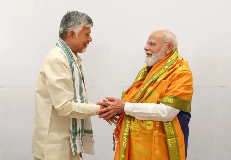 चंद्रबाबू नायडू ने मोदी को बताया 'सही समय पर सही नेता', NDA बैठक में पेश किया कृतज्ञता प्रस्ताव