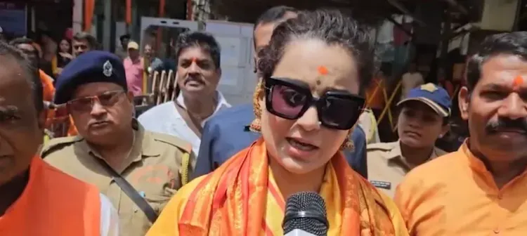 कंगना रनौत का कांग्रेस पर कड़ा प्रहार: 'पार्टी अब देश के खिलाफ भी हो रही है' — 'वंदे मातरम' विवाद पर सोनिया गांधी को घेरा