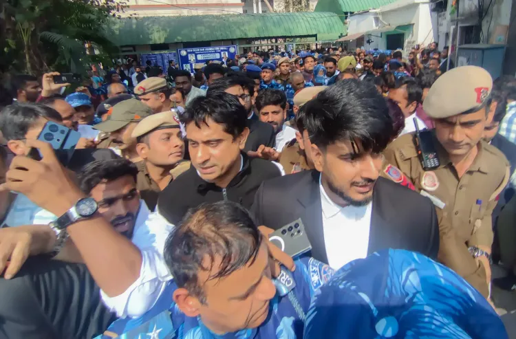 दिल्ली एआई समिट प्रदर्शन: पुलिस ने सात आरोपियों को हिरासत में लिया