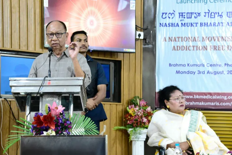 मणिपुर में शांति बहाली की कोशिश जारी: सीएम युमनाम खेमचंद सिंह ने इंफाल में नशा-मुक्त अभियान का किया उद्घाटन