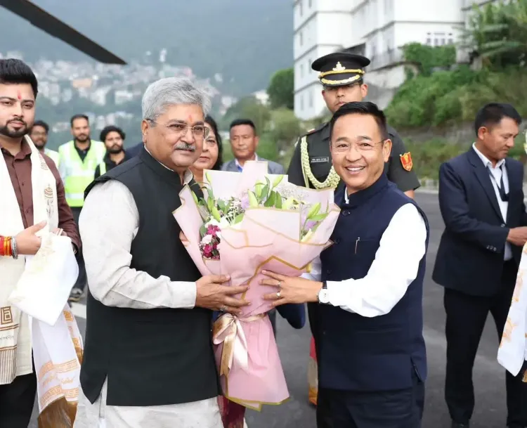 सिक्किम राज्यपाल दुष्यंत कुमार गौतम गंगटोक पहुंचे, 19 अक्टूबर को शपथ; अंकिता भंडारी विवाद पर विरोध