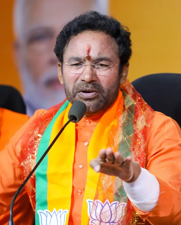 किशन रेड्डी का कांग्रेस पर हमला: 'जीत पर श्रेय, हार पर EVM दोष — यही दोहरा मापदंड है'