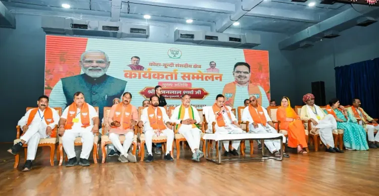 राजस्थान CM भजनलाल शर्मा का BJP कार्यकर्ताओं से आह्वान: पंचायत चुनावों में नगर निकाय जैसी जीत दोहराएँ
