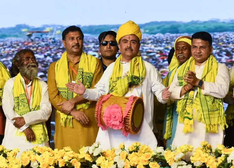 पश्चिम बंगाल के CM सुवेंदु अधिकारी का बड़ा ऐलान: कुर्मी आंदोलनकारियों के सभी केस वापस होंगे, ₹50 करोड़ का बोर्ड