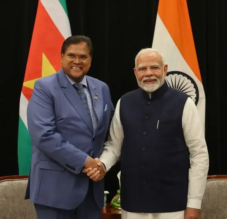 सूरीनाम के पूर्व राष्ट्रपति चंद्रिका प्रसाद संतोखी का निधन; पीएम मोदी ने किया शोक व्यक्त