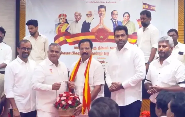 अन्नाद्रमुक को बड़ा झटका: चार पूर्व मंत्री टीवीके में शामिल, विपक्ष में गहराया संकट