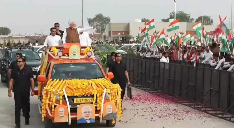 बनासकांठा में PM मोदी का रोड शो, ₹14,000 करोड़ की परियोजनाओं का लोकार्पण और PM किसान की 24वीं किस्त