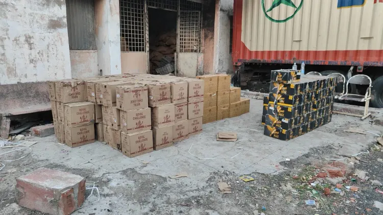 सुरेंद्रनगर में ₹63 लाख की शराब जब्त, SMC की छापेमारी में ट्रक ड्राइवर गिरफ्तार
