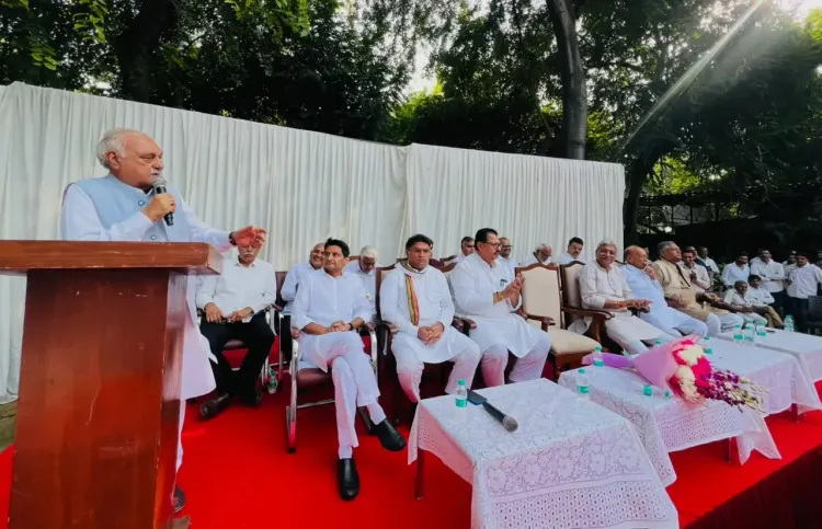 कांग्रेस की 'वोट बचाओ, देश बचाओ' रैली 1 नवंबर को रामलीला मैदान में, हरियाणा से लाखों की भागीदारी का दावा