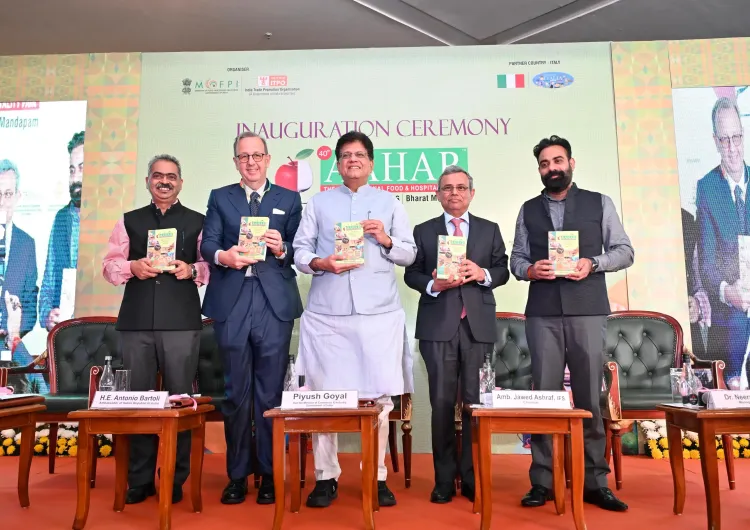 भारत का खाद्य निर्यात 5 लाख करोड़ रुपए के आंकड़े को छूने की ओर: पीयूष गोयल का आह्वान