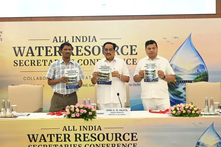 जल शक्ति मंत्री सीआर पाटिल ने जल सुरक्षा सम्मेलन में 'कैच द रेन' अभियान और सिंचाई दक्षता पर दिया जोर