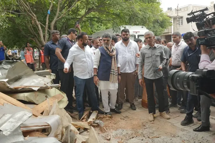 बेंगलुरु अतिक्रमण अभियान: 9,878 अतिक्रमण हटाए, 435 किमी फुटपाथ मुक्त — सीएम शिवकुमार