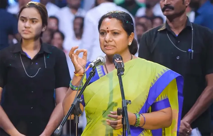 के. कविता ने TGPSC भर्ती में आयु छूट लागू करने की मांग की, नोटिफिकेशन रद्द न होने पर आंदोलन की चेतावनी