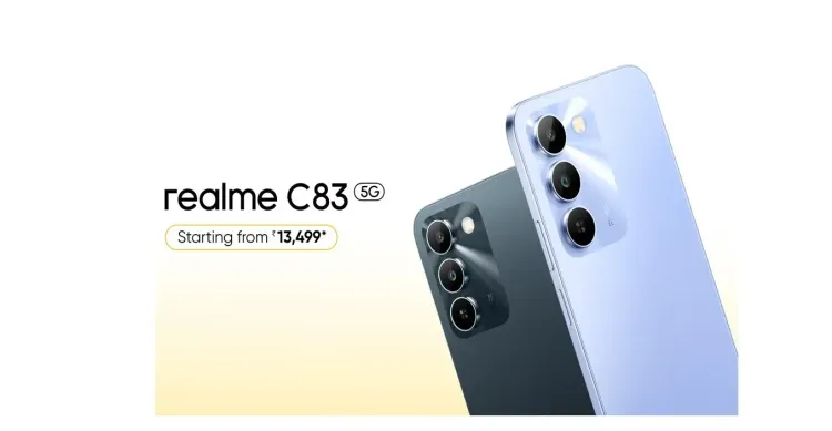 15,000 रुपए से कम में बेहतरीन स्मार्टफोन: रियलमी सी83 5जी के अनूठे फीचर्स