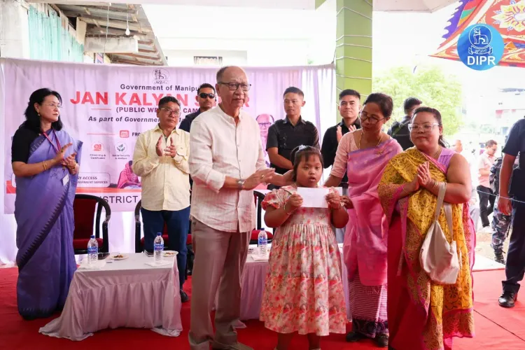 मणिपुर CM युमनाम खेमचंद ने PM मोदी की नेतृत्व क्षमता को सराहा, जन कल्याण शिविर में शांति की अपील