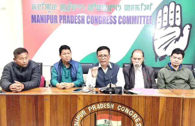 मणिपुर: कांग्रेस ने CM खेमचंद पर साधा निशाना, NRC-जनगणना को जोड़ना बताया भ्रामक