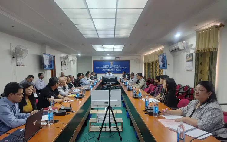 मिजोरम में नशा तस्करी पर बड़ी कार्रवाई: NCORD बैठक में 15 सूत्रीय रणनीति तय