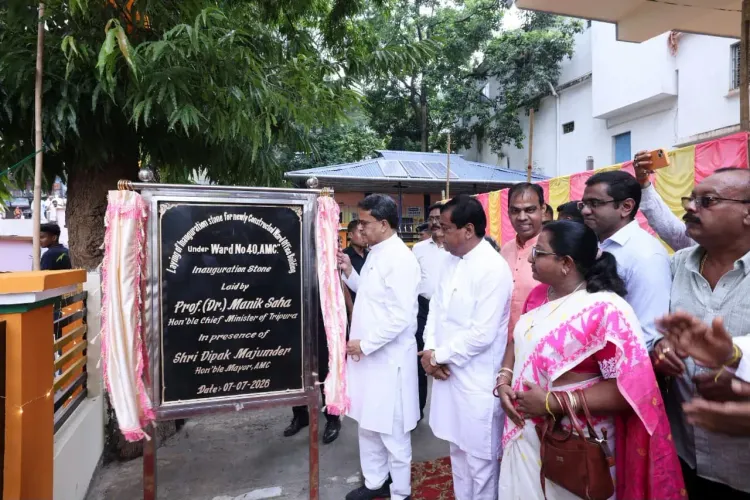 त्रिपुरा CM माणिक साहा का ऐलान: अगरतला में इंफ्रास्ट्रक्चर और नागरिक सेवाओं से कोई समझौता नहीं