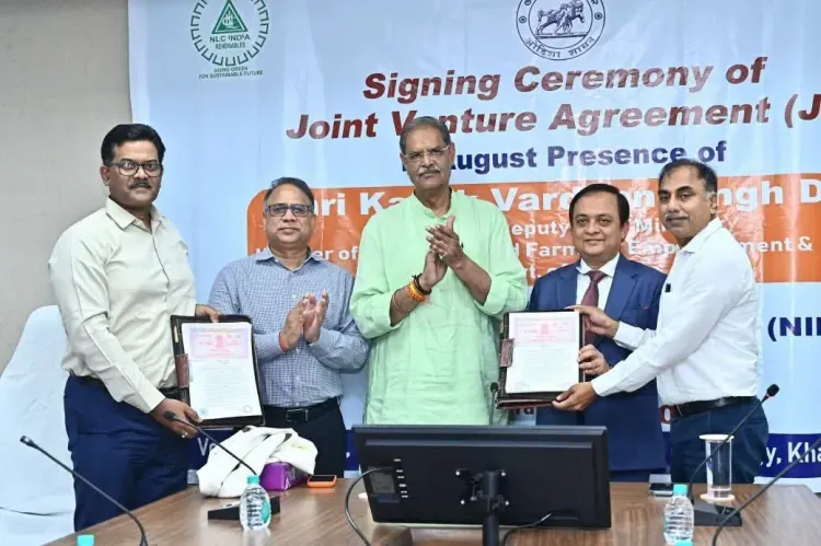 ओडिशा सरकार और NLC इंडिया के बीच JVA: 1,000 MW ग्रीन एनर्जी प्रोजेक्ट्स का लक्ष्य