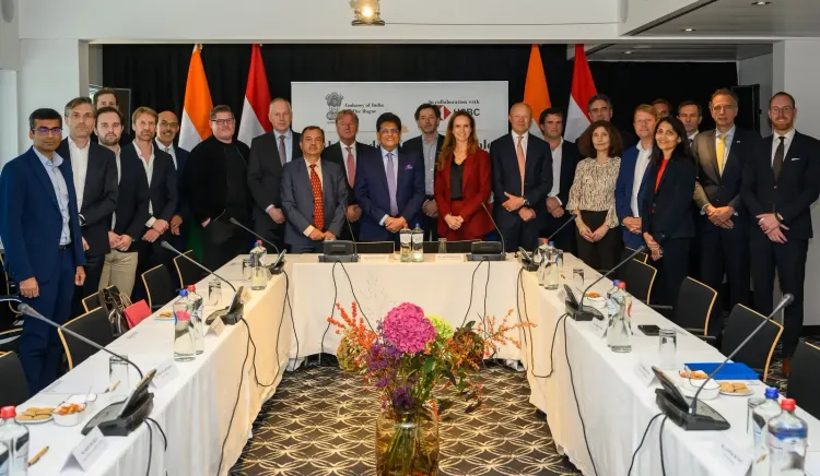 पीयूष गोयल ने नीदरलैंड्स में डच कंपनियों को दिया भारत में चिप निर्माण और निवेश का न्योता