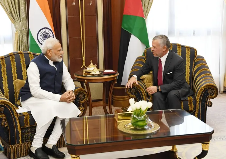 पीएम मोदी और जॉर्डन के किंग अब्दुल्ला द्वितीय ने पश्चिम एशिया की स्थिति पर चिंता व्यक्त की