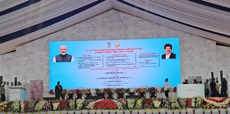 पीएम मोदी ने चेन्नई में ₹4,900 करोड़ के मेट्रो कॉरिडोर का उद्घाटन किया, सीएम विजय संग की मेट्रो यात्रा