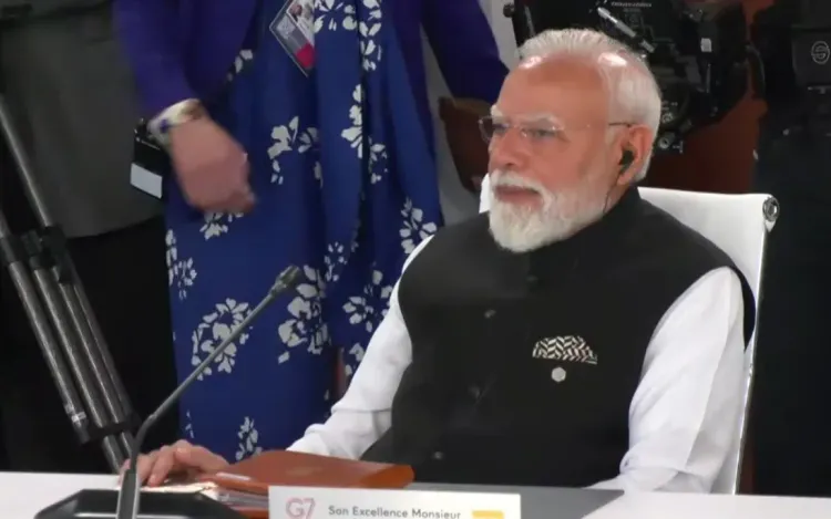 जी7 शिखर सम्मेलन: पीएम मोदी ने एवियन में वर्किंग सेशन में लिया भाग, मेलोनी, स्टार्मर समेत कई नेताओं से मिले