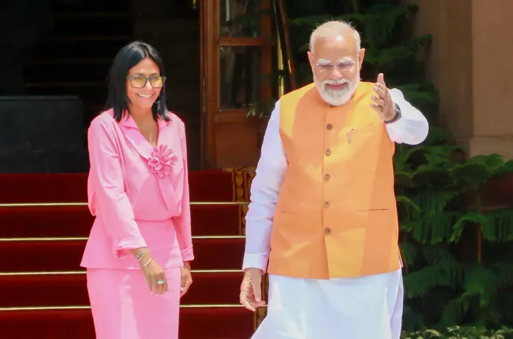 PM मोदी और वेनेजुएला की कार्यवाहक राष्ट्रपति रोड्रिगेज के बीच ऊर्जा साझेदारी पर अहम बातचीत