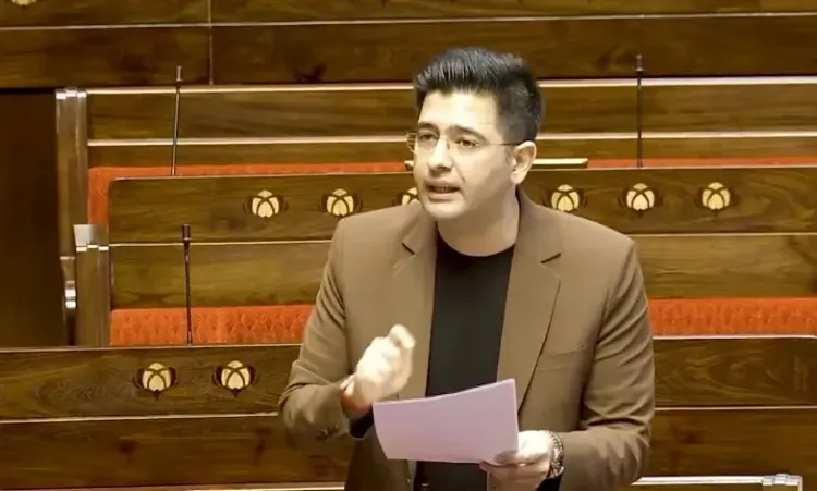 राज्यसभा में राघव चड्ढा ने आम लोगों की चिंताओं पर सरकार से सुधार की अपील की
